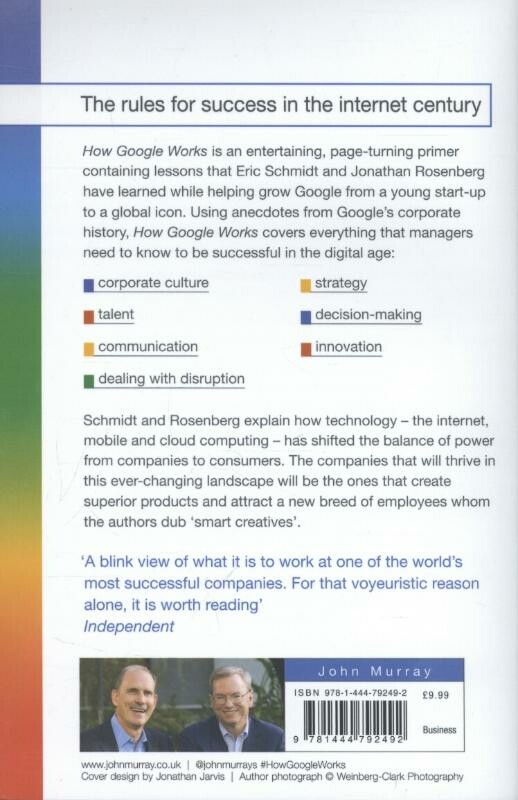 How Google Works achterkant