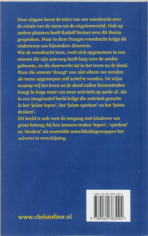 Lopen, spreken, denken achterkant