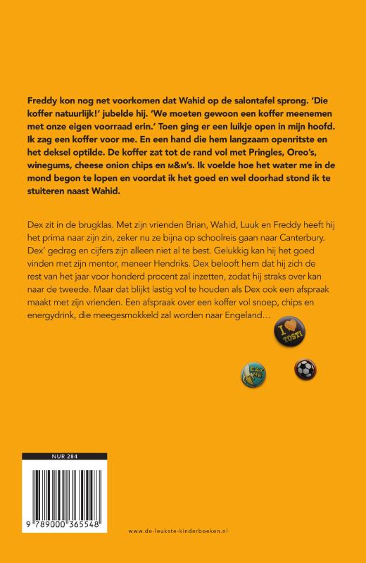 Dex - Over vrienden en andere bagage achterkant