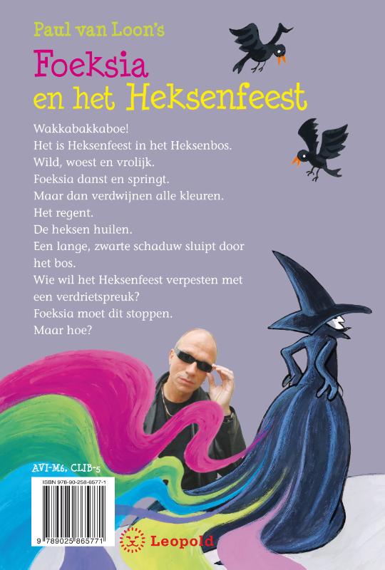 Foeksia de miniheks  -   Foeksia en het heksenfeest achterkant