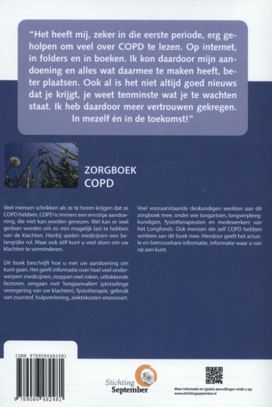 COPD / Zorgpocket achterkant
