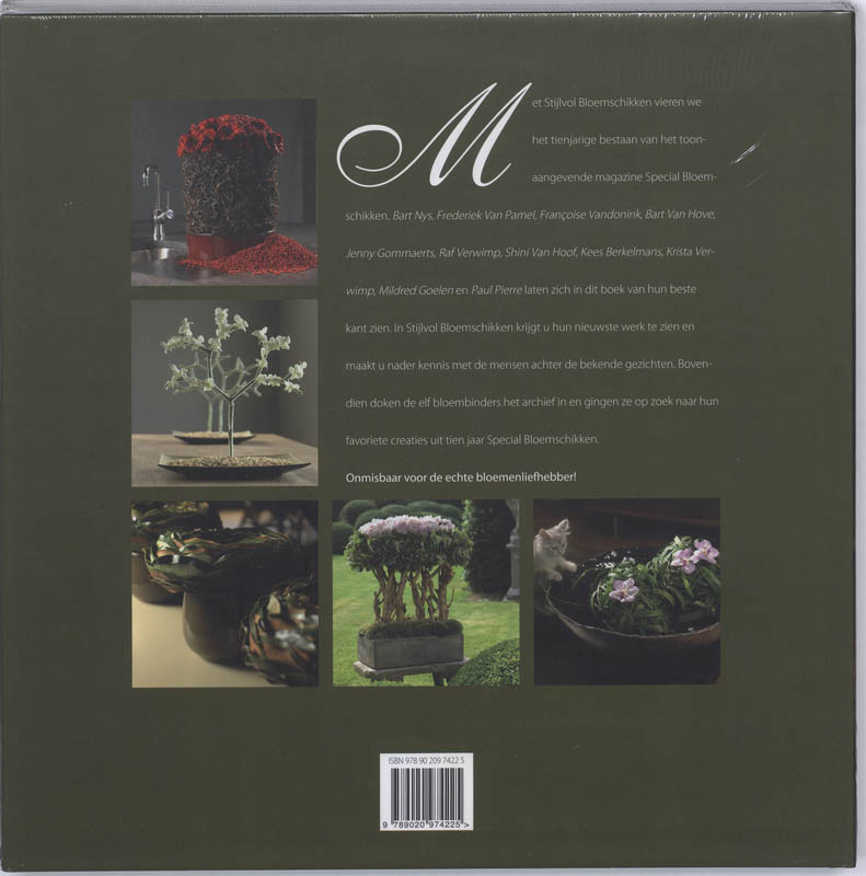 Stijlvol bloemschikken Stijlvol Bloemschikken achterkant