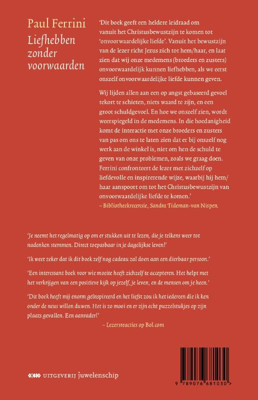 Liefhebben zonder voorwaarden / Reflecties van het Christusbewustzijn / 1 Liefhebben zonder voorwaarden / Reflecties van het Christusbewustzijn / 1 achterkant