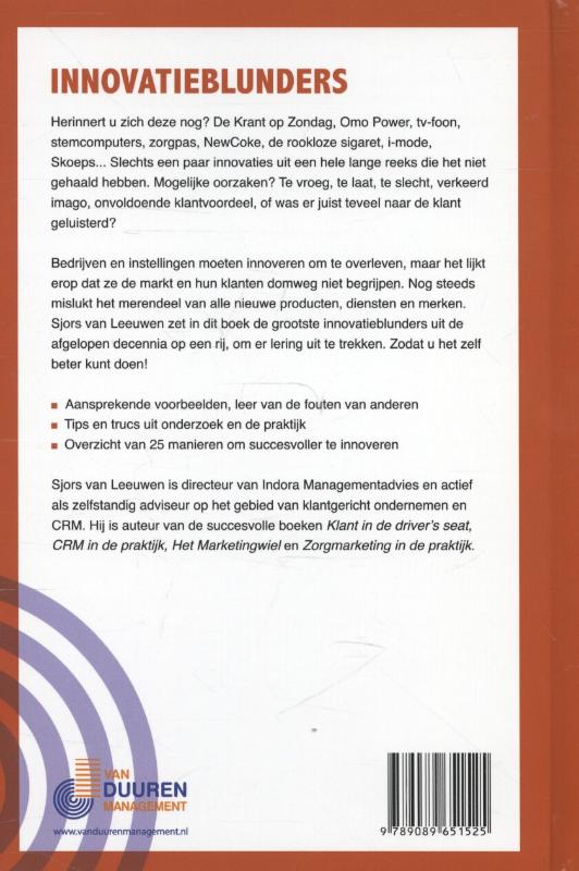 Innovatieblunders achterkant