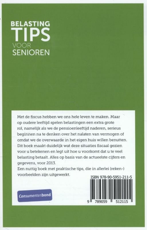 Belastingtips voor senioren achterkant