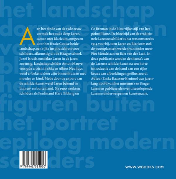 Schilderkunst in Laren / Kunstenaarskolonies en kunststromingen in Nederland / 2 achterkant