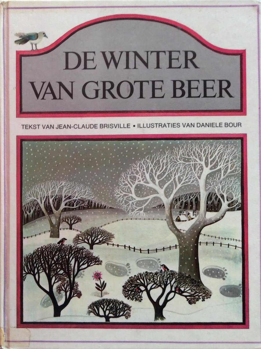 Winter van grote beer