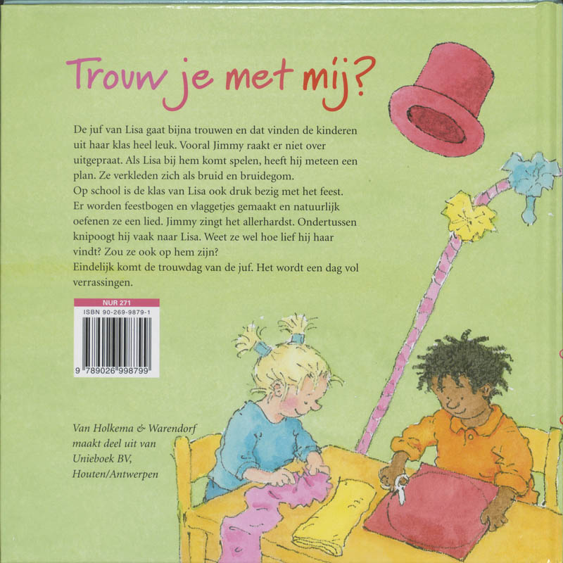 Trouw je met mij? achterkant