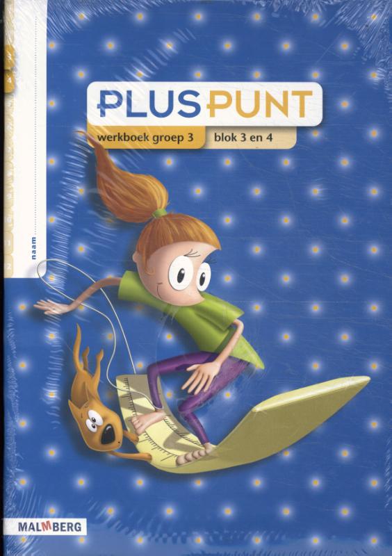 boekenbalie_9789034554086_cover Pluspunt (set 5 ex) groep 3 blok 3-4 Werkboek