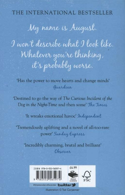 Wonder Wonder achterkant