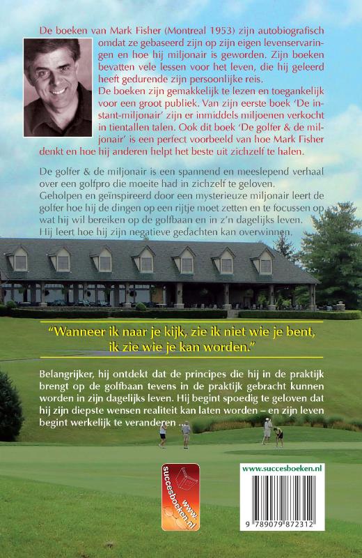 De golfer en de miljonair achterkant