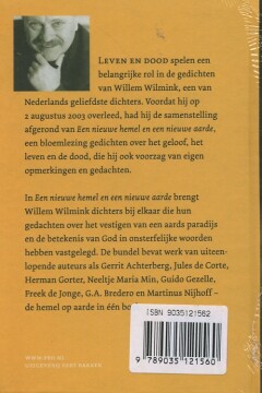 Een nieuwe hemel en een nieuwe aarde achterkant