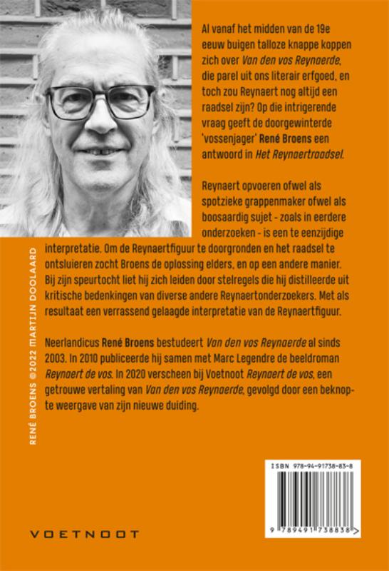 Het Reynaertraadsel achterkant