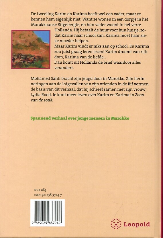 Brief uit Hollanda achterkant