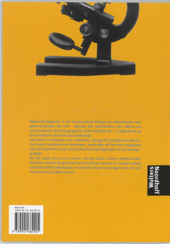 Natuur & didactiek / Bronnenboek achterkant