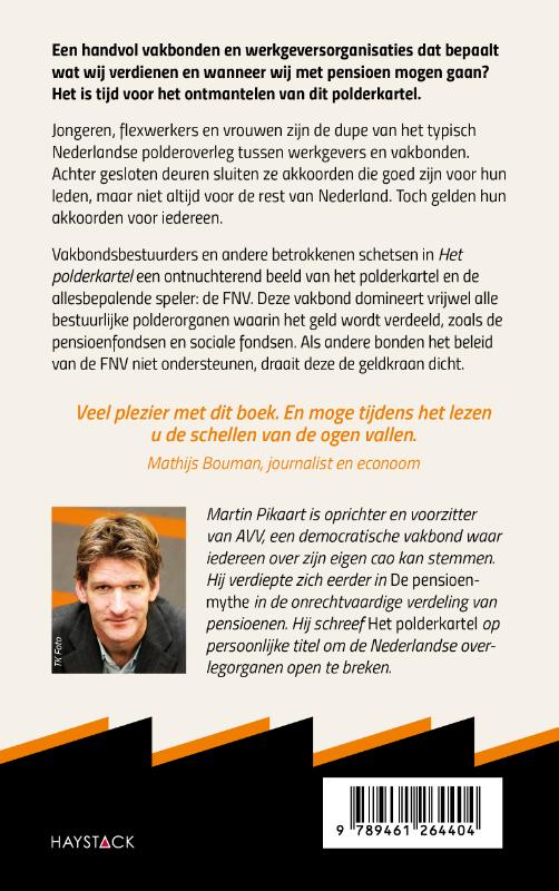 Het polderkartel achterkant