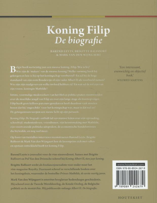 Koning Filip achterkant