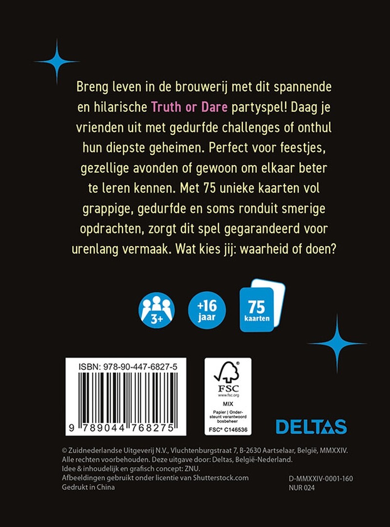 Truth or Dare - Party Games achterkant