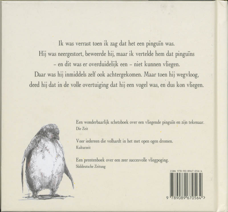 Leren vliegen Leren vliegen achterkant