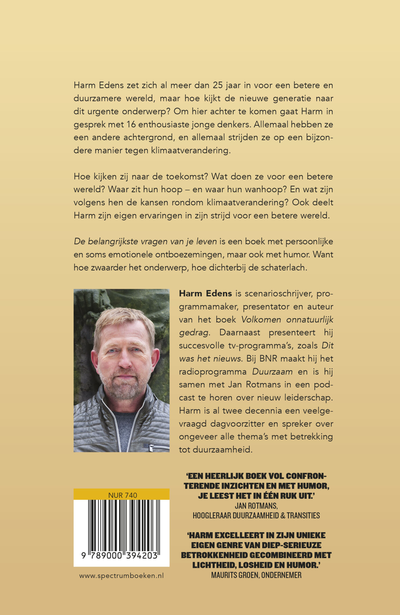 De belangrijkste vragen van je leven achterkant