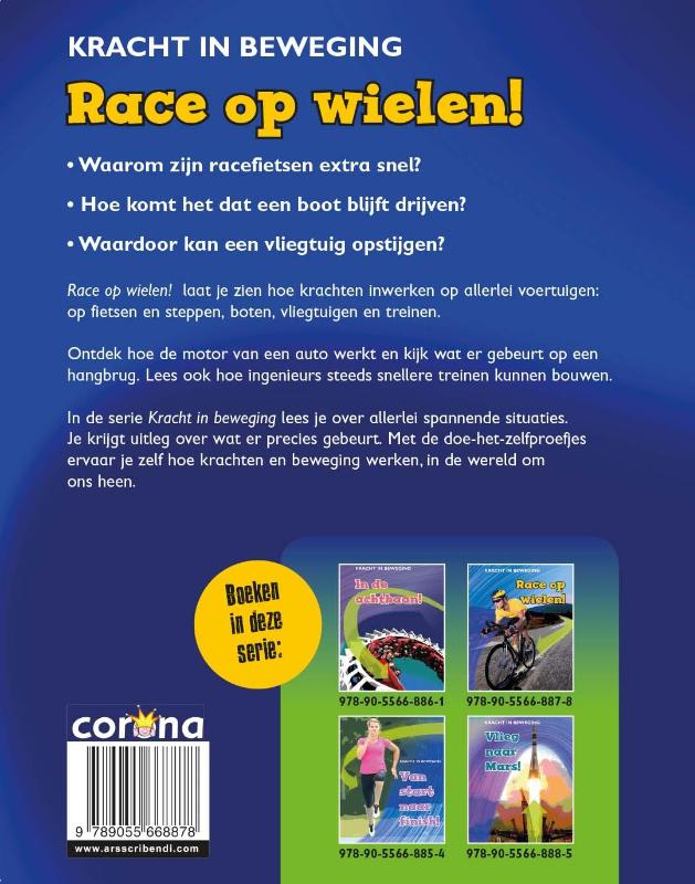 Race op wielen! / Kracht in beweging achterkant