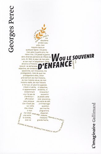 W Ou Le Souvenir D'Enfance