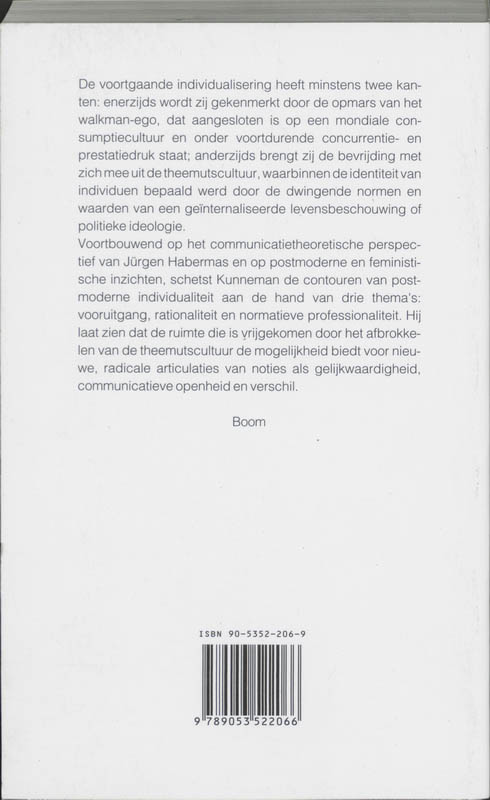 Van theemutscultuur naar walkman-ego achterkant