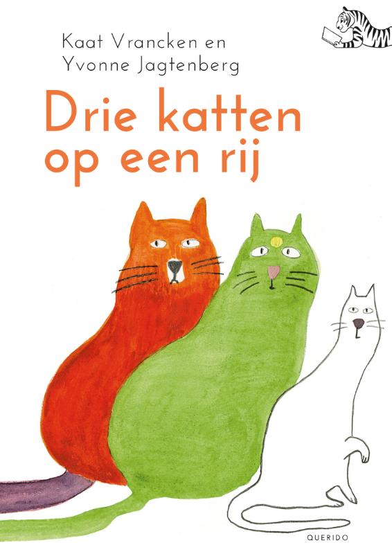 Tijgerlezen  -   Drie katten op een rij