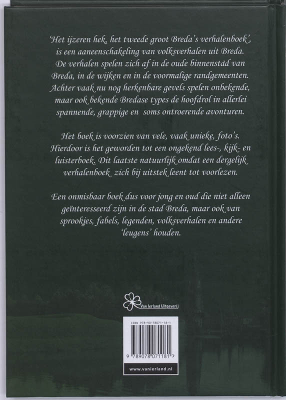Het ijzeren hek achterkant