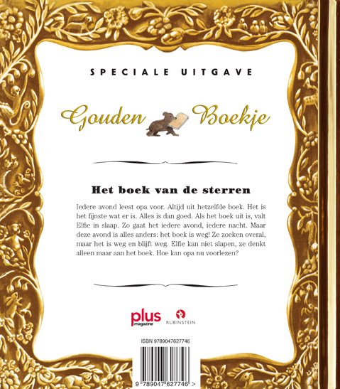 Het boek van de sterren / Gouden Boekjes achterkant