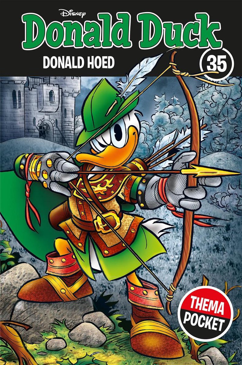 boekenbalie_9789463053495_cover Donald Duck Themapocket 35 - Donald Hoed