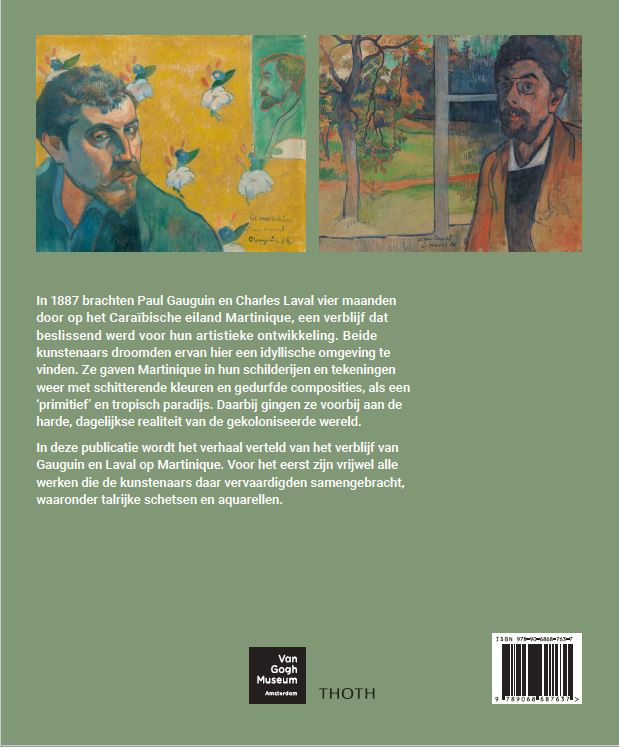 Gauguin en Laval op Martinique achterkant