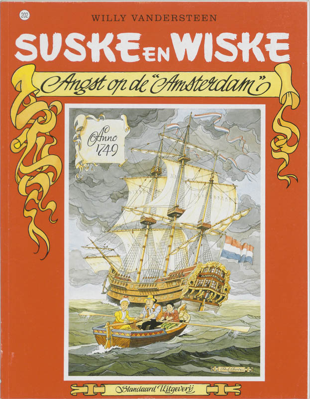 Suske en Wiske no 202: Angst op de "Amsterdam"