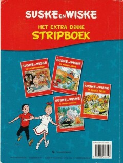 Suske en Wiske / het extra dikke stripboek / Suske en Wiske achterkant