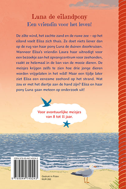 Zeehond in nood / Mijn pony en ik / 3 achterkant