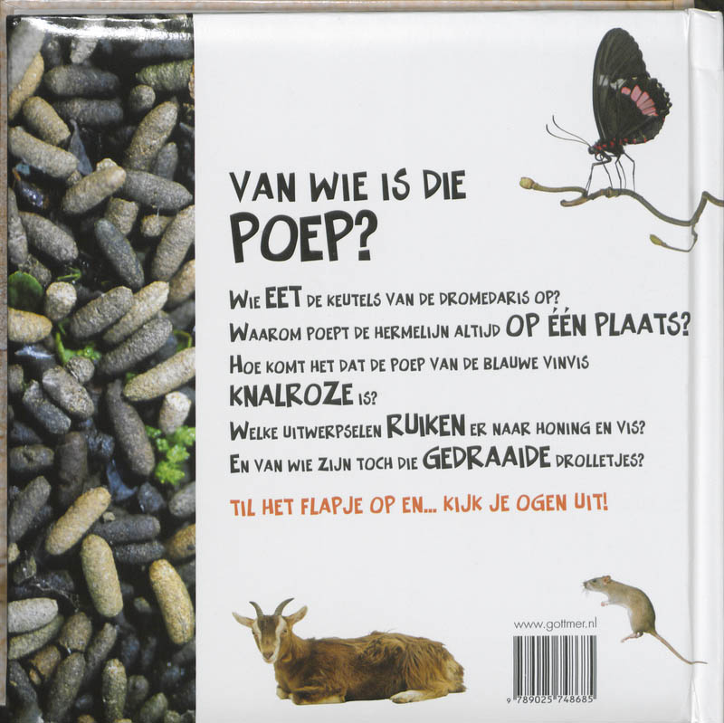 Van Wie Is Die Poep? achterkant