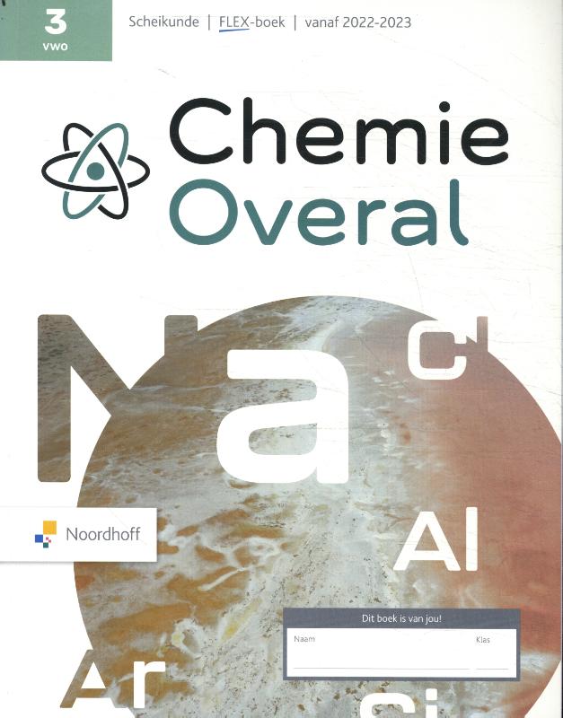 Chemie Overal 3 vwo Flex boek