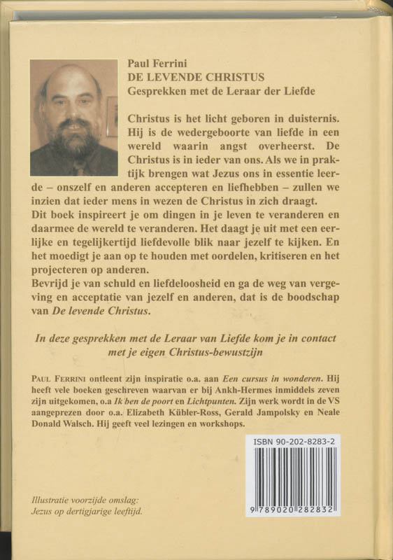 De levende Christus De levende Christus achterkant