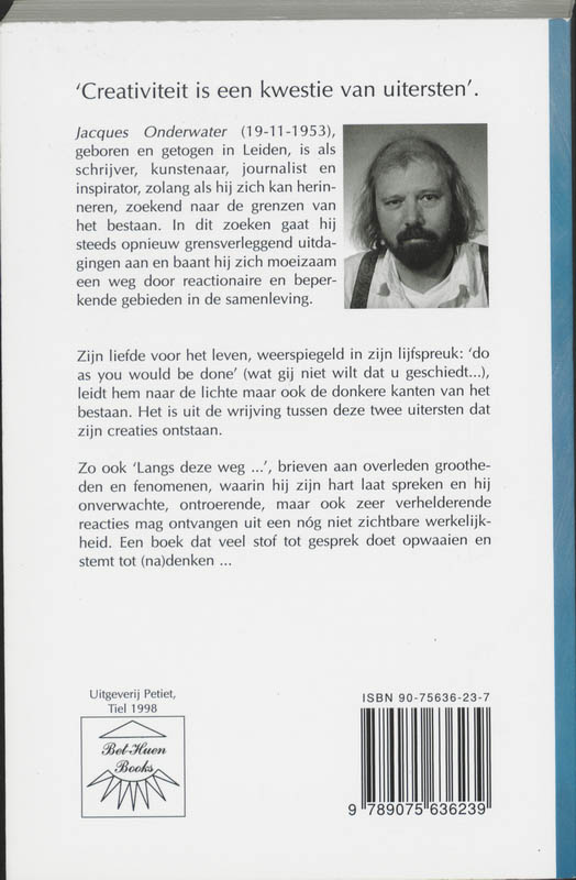 'Langs deze weg...' 'Langs deze weg...' achterkant