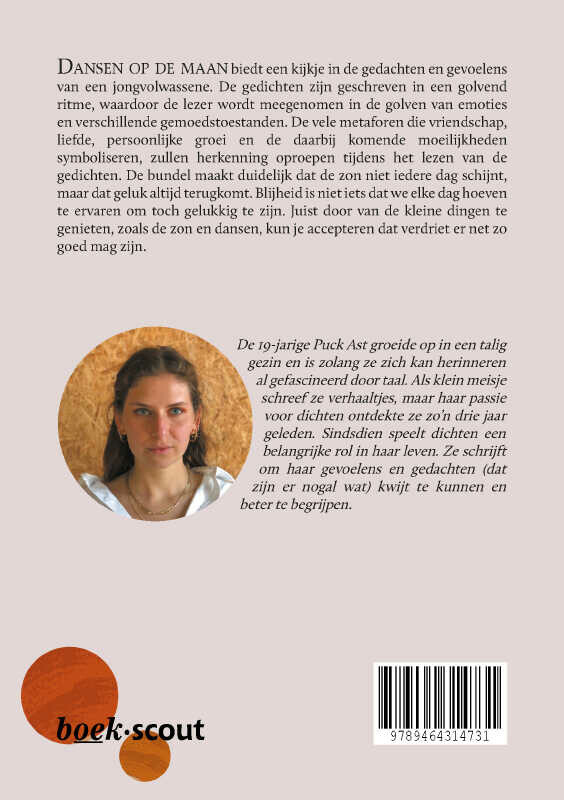 Dansen op de maan achterkant