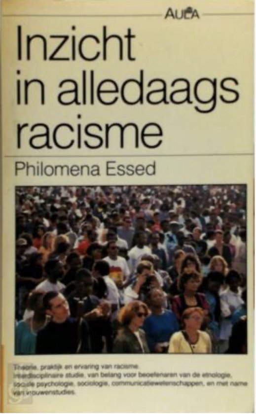 INZICHT IN ALLEDAAGS RACISME