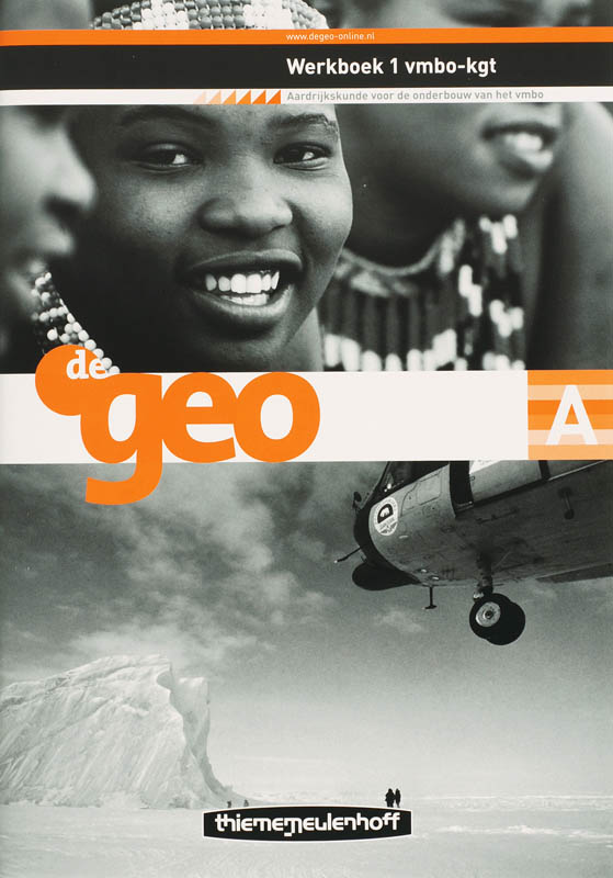 boekenbalie_9789006433579_cover De Geo aardrijkskunde 1 Vmbo-kgt Werkboek A/B