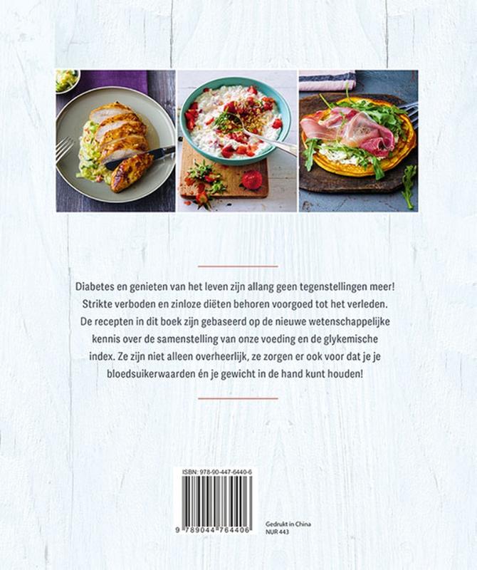 Diabetes kookboek achterkant