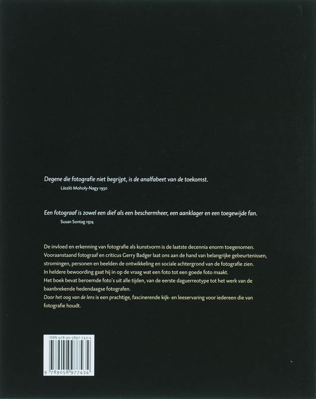 Door Het Oog Van De Lens achterkant