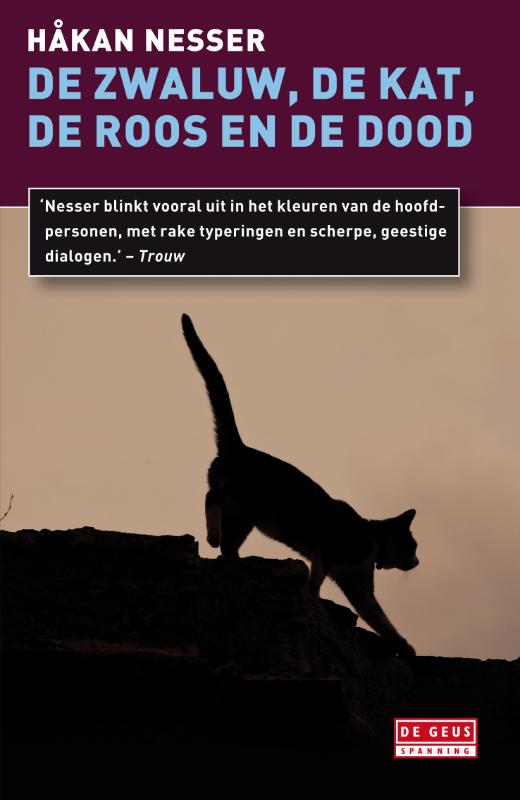 boekenbalie_9789044525373_cover De zwaluw,de kat, de roos en de dood / Van Veeteren-reeks / 9