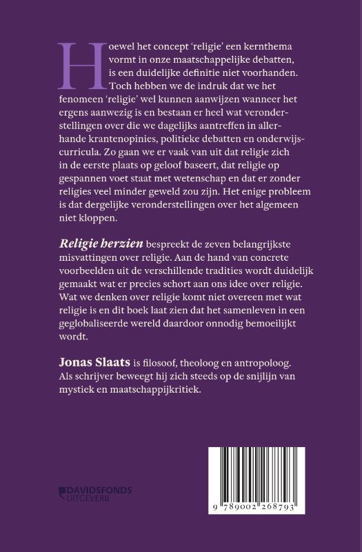 Religie herzien achterkant