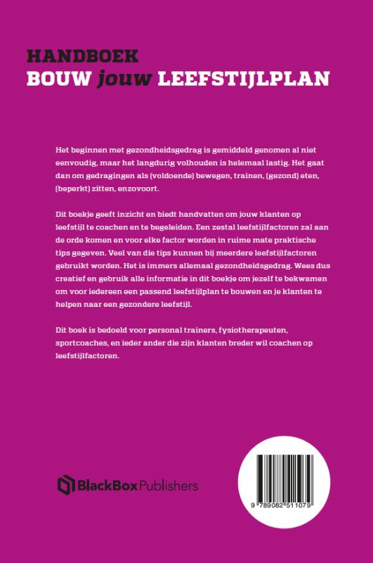 Handboek bouw jouw leefstijlplan achterkant