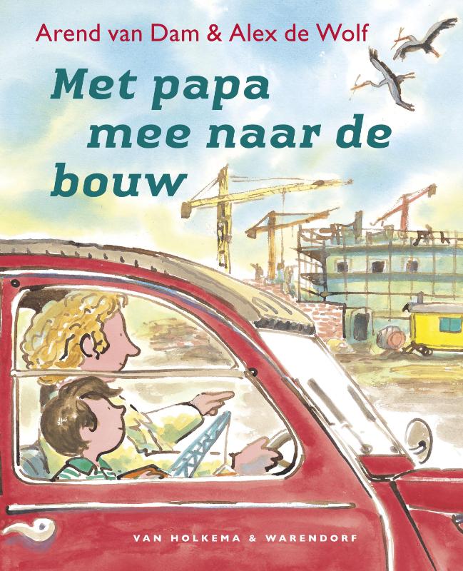 Met papa mee naar de bouw