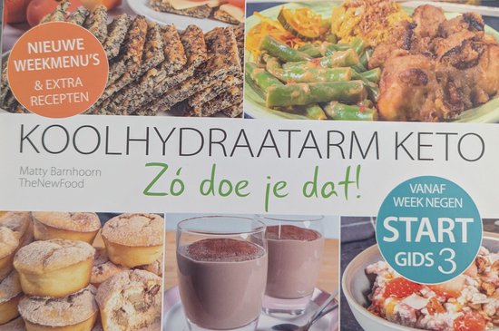 boekenbalie_9789083023588_cover STARTGIDS DEEL 3 KETO / Koolhydraatarm eten Zó doe je dat! / 15