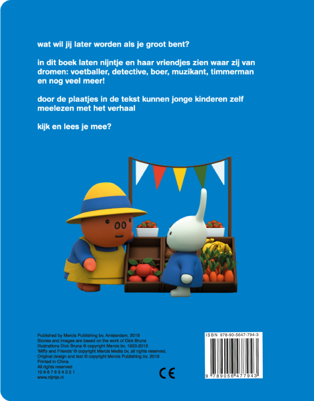 Wat wil jij later worden? achterkant